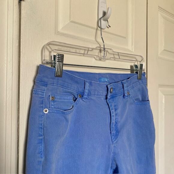 J. McLaughlin Lexi Jeans 5-Pocket Classic Blue Straight Leg Stretch Women's 6 - Picture 2 of 8